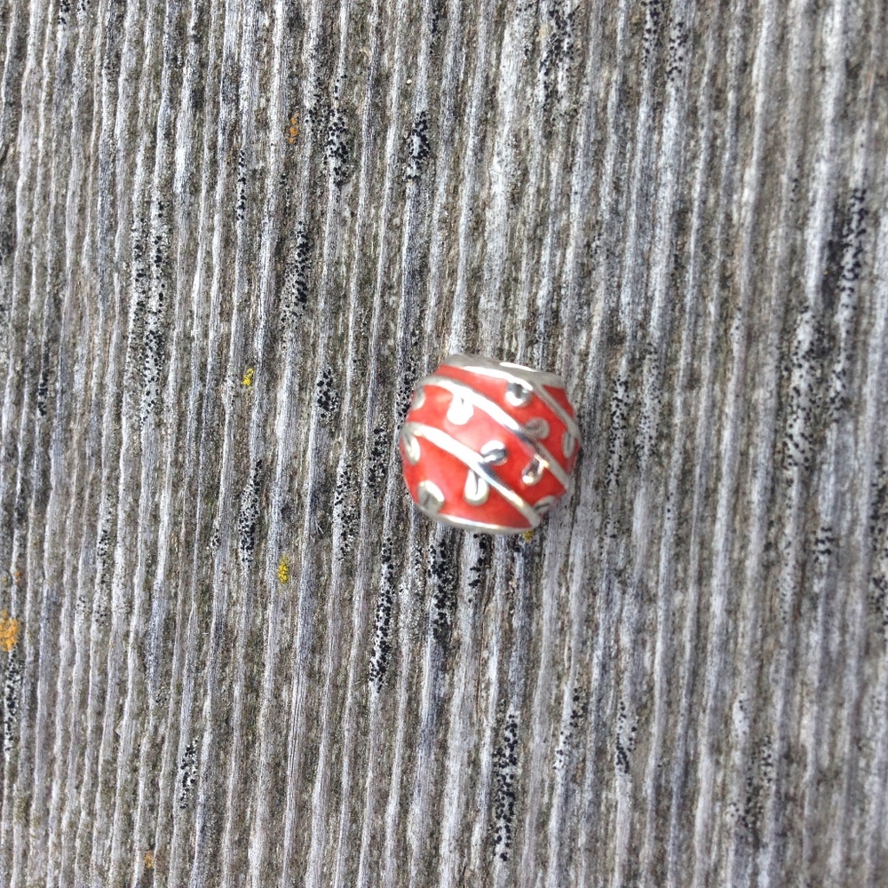 Pandora Vines Enamel Barrel Charm *Retired*